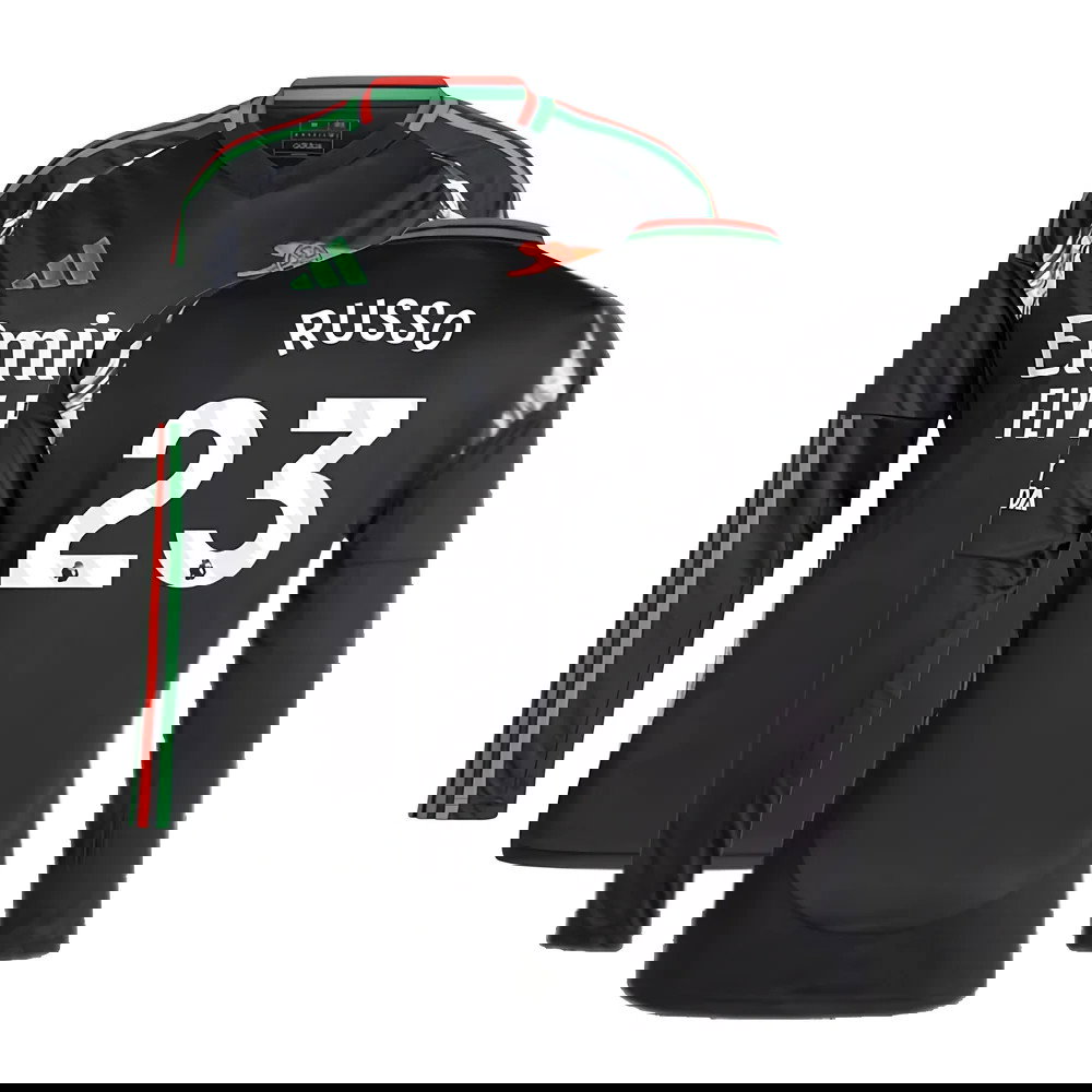 2024-2025 Arsenal Away Long Sleeve Shirt (Russo 23)