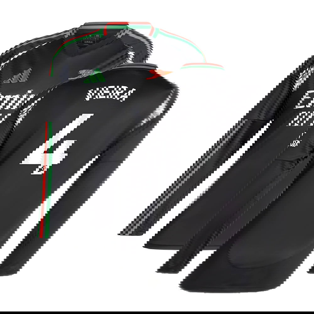 2024-2025 Arsenal Away Long Sleeve Shirt (Vieira 4)