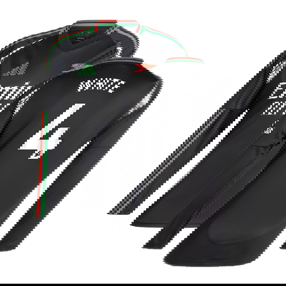 2024-2025 Arsenal Away Long Sleeve Shirt (White 4)