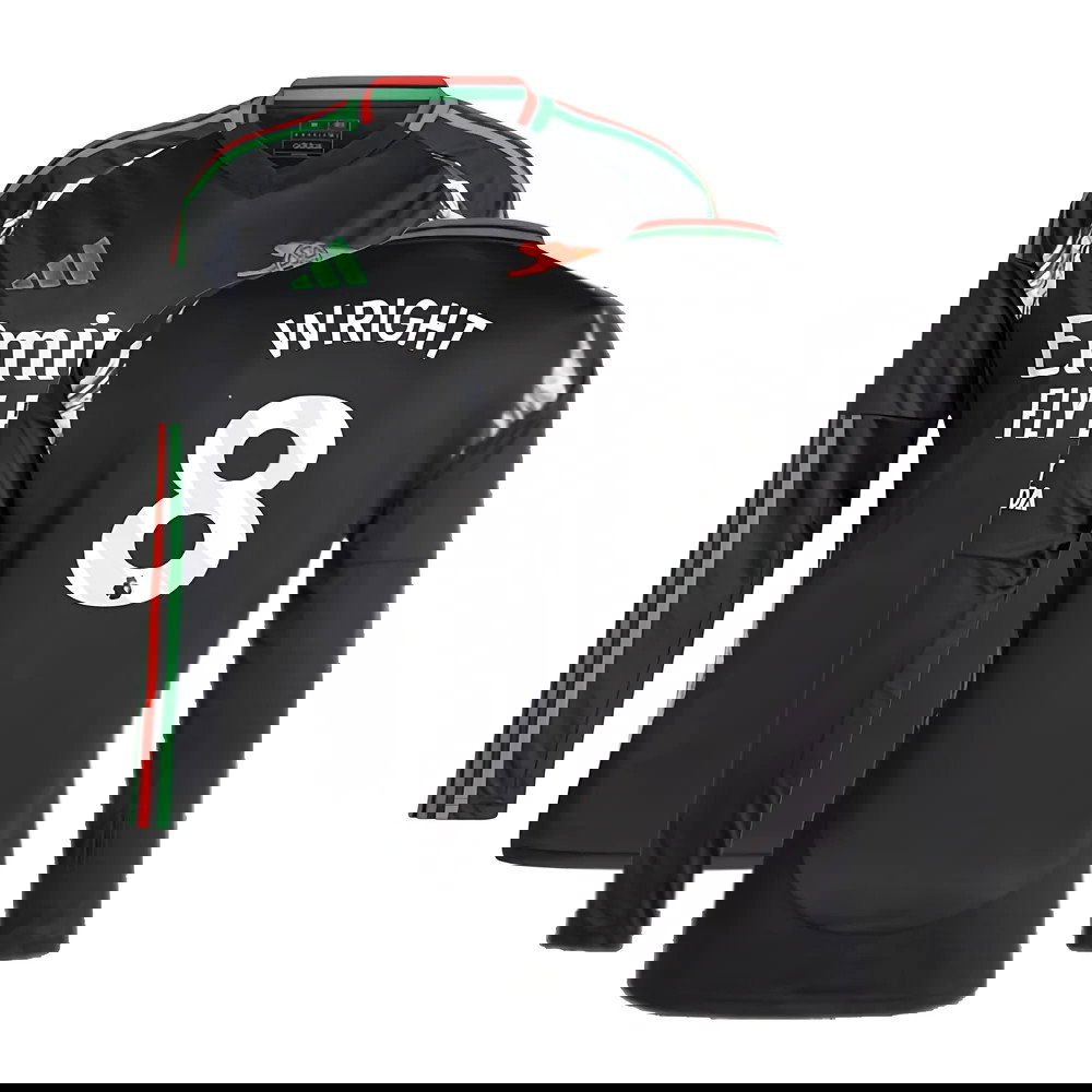 2024-2025 Arsenal Away Long Sleeve Shirt (Wright 8)