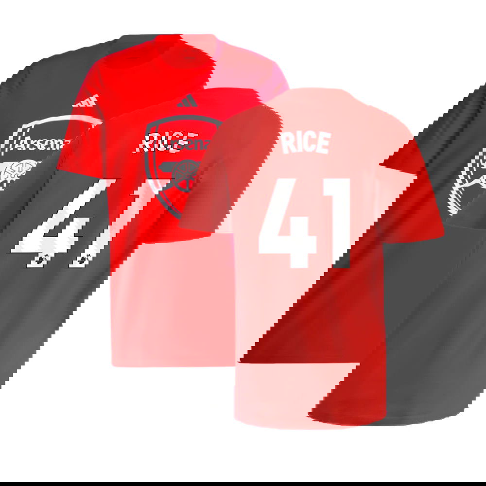 2024-2025 Arsenal DNA Graphic Tee (Red) (Rice 41)