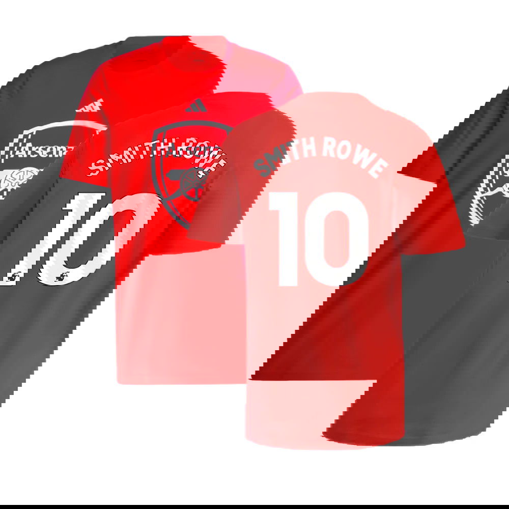 2024-2025 Arsenal DNA Graphic Tee (Red) (Smith Rowe 10)