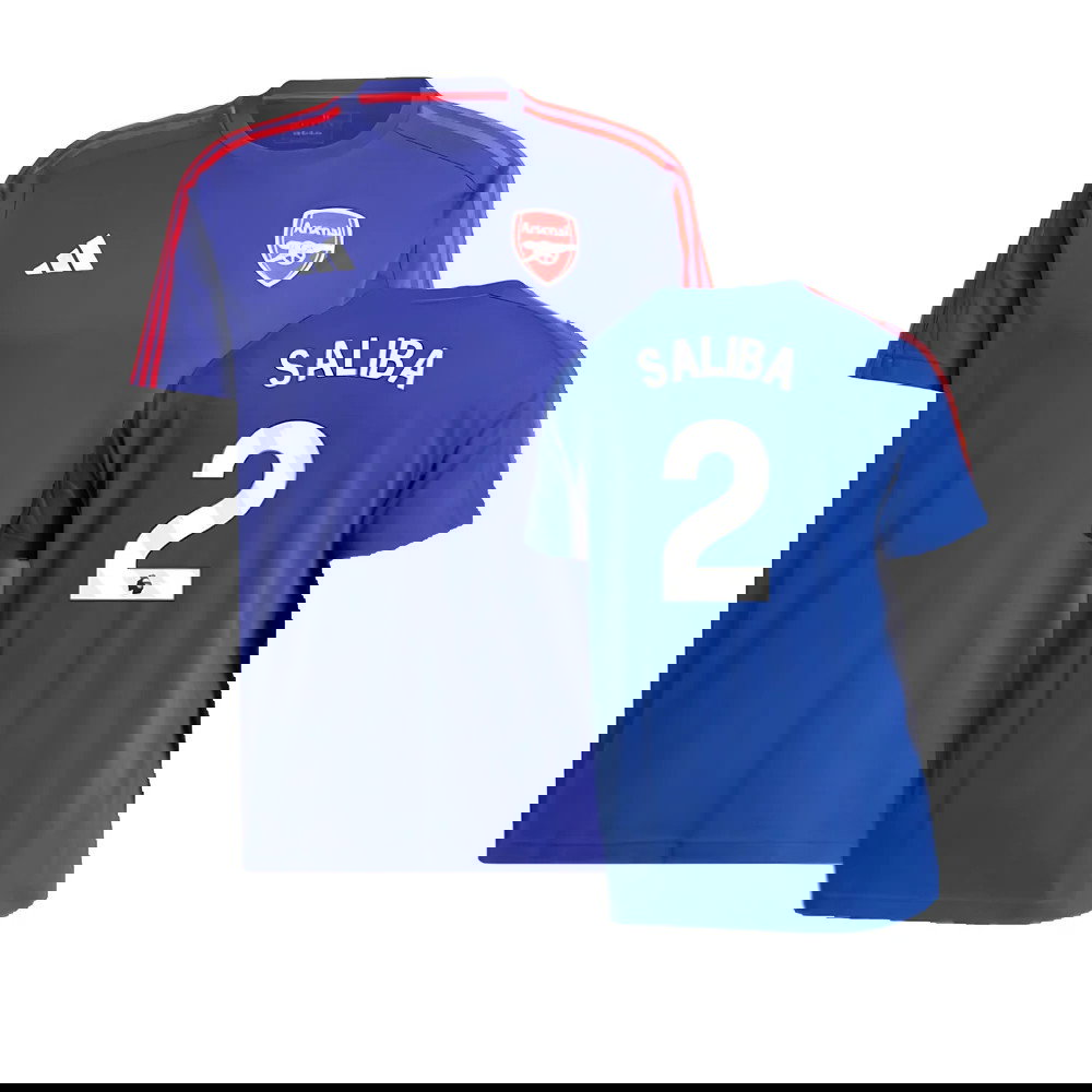 2024-2025 Arsenal DNA Tee (Victory Blue) (Saliba 2)