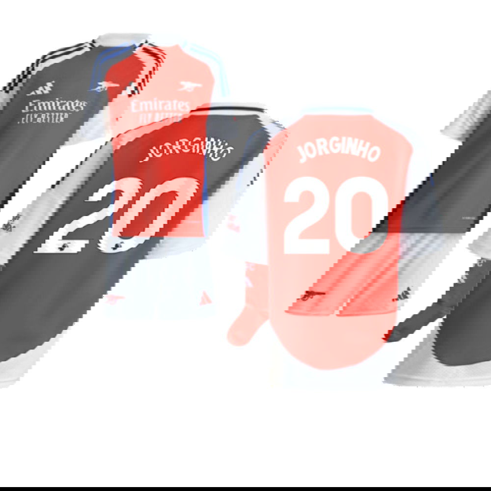 2024-2025 Arsenal Home Mini Kit (Jorginho 20)