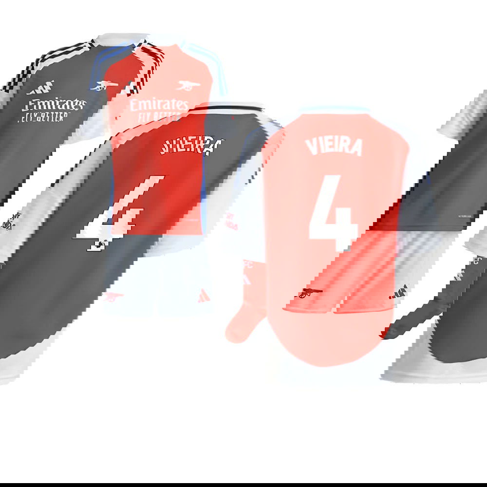 2024-2025 Arsenal Home Mini Kit (Vieira 4)