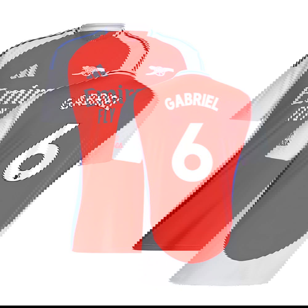 2024-2025 Arsenal Home Shirt (Gabriel 6)