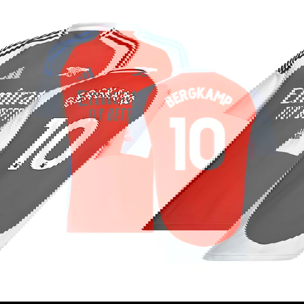 2024-2025 Arsenal Home Shirt (Kids) (Bergkamp 10)