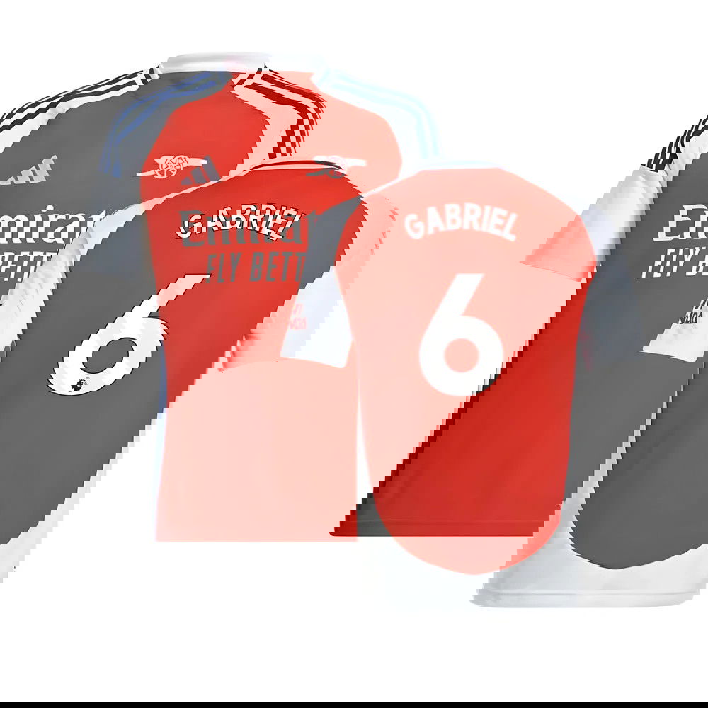 2024-2025 Arsenal Home Shirt (Kids) (Gabriel 6)
