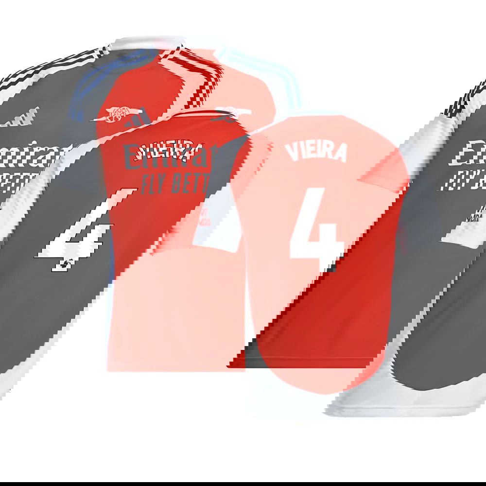 2024-2025 Arsenal Home Shirt (Kids) (Vieira 4)