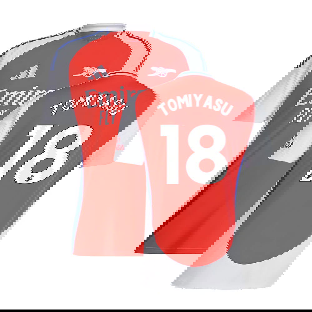 2024-2025 Arsenal Home Shirt (Tomiyasu 18)