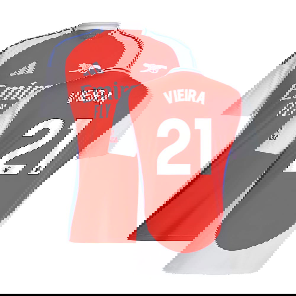 2024-2025 Arsenal Home Shirt (Vieira 21)