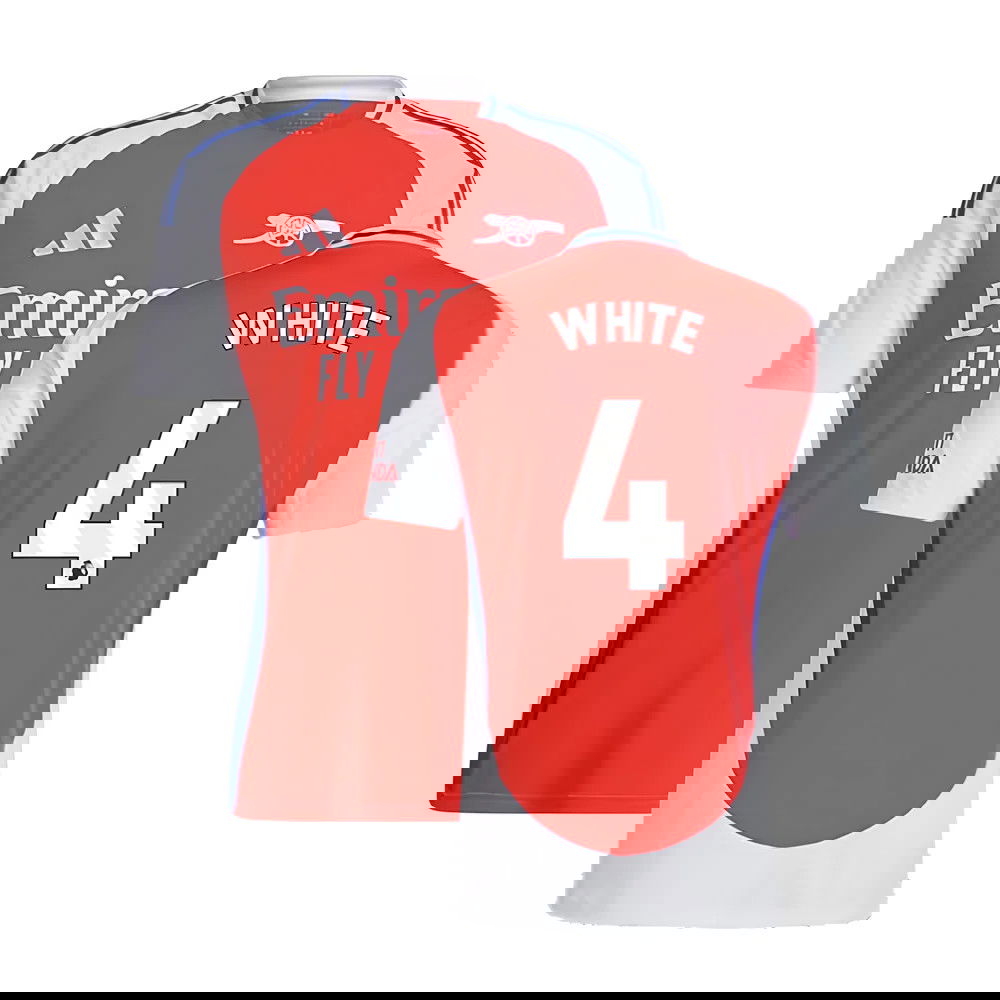 2024-2025 Arsenal Home Shirt (White 4)