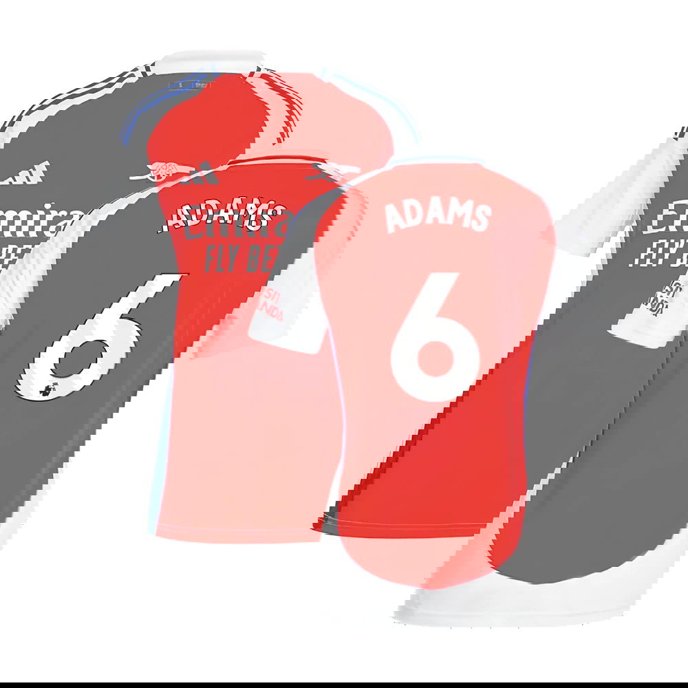 2024-2025 Arsenal Home Shirt (Womens) (Adams 6)