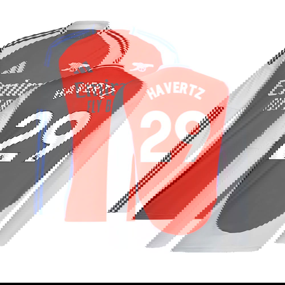 2024-2025 Arsenal Long Sleeve Home Shirt (Havertz 29)