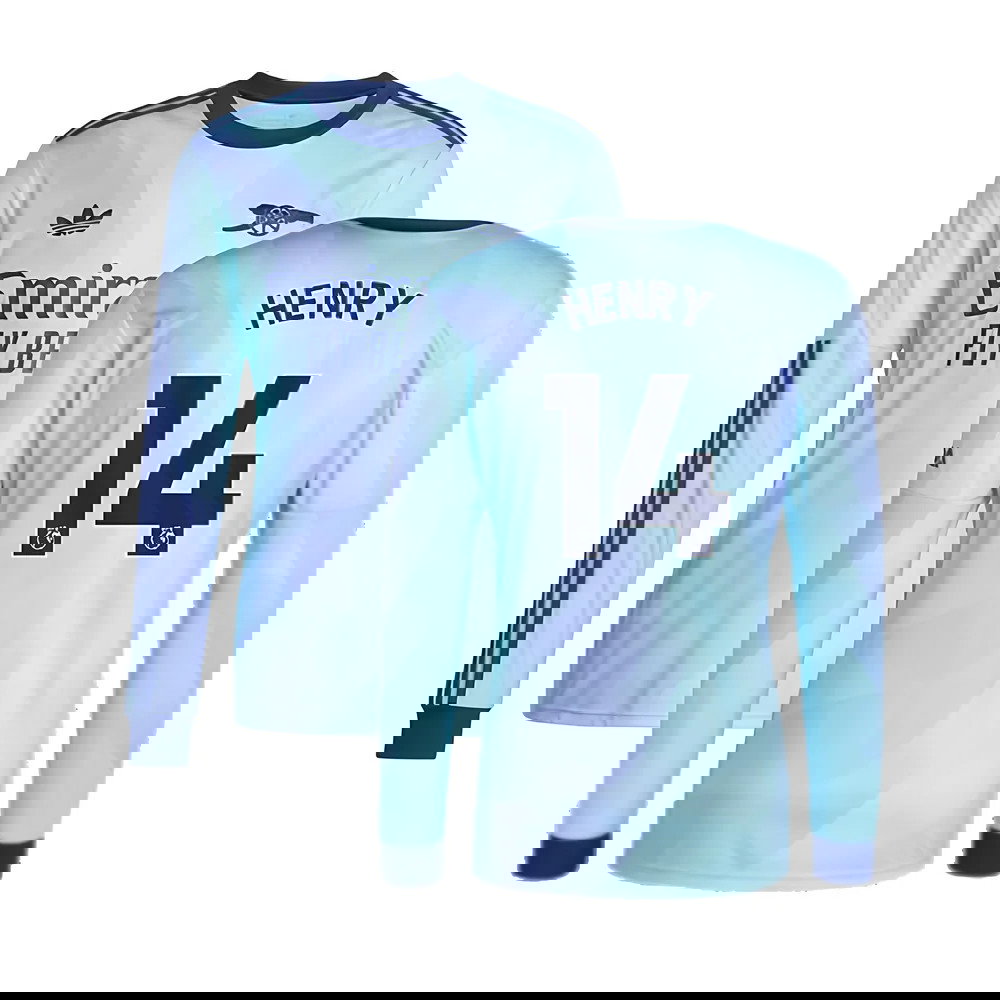 2024-2025 Arsenal Long Sleeve Third Shirt (Henry 14)