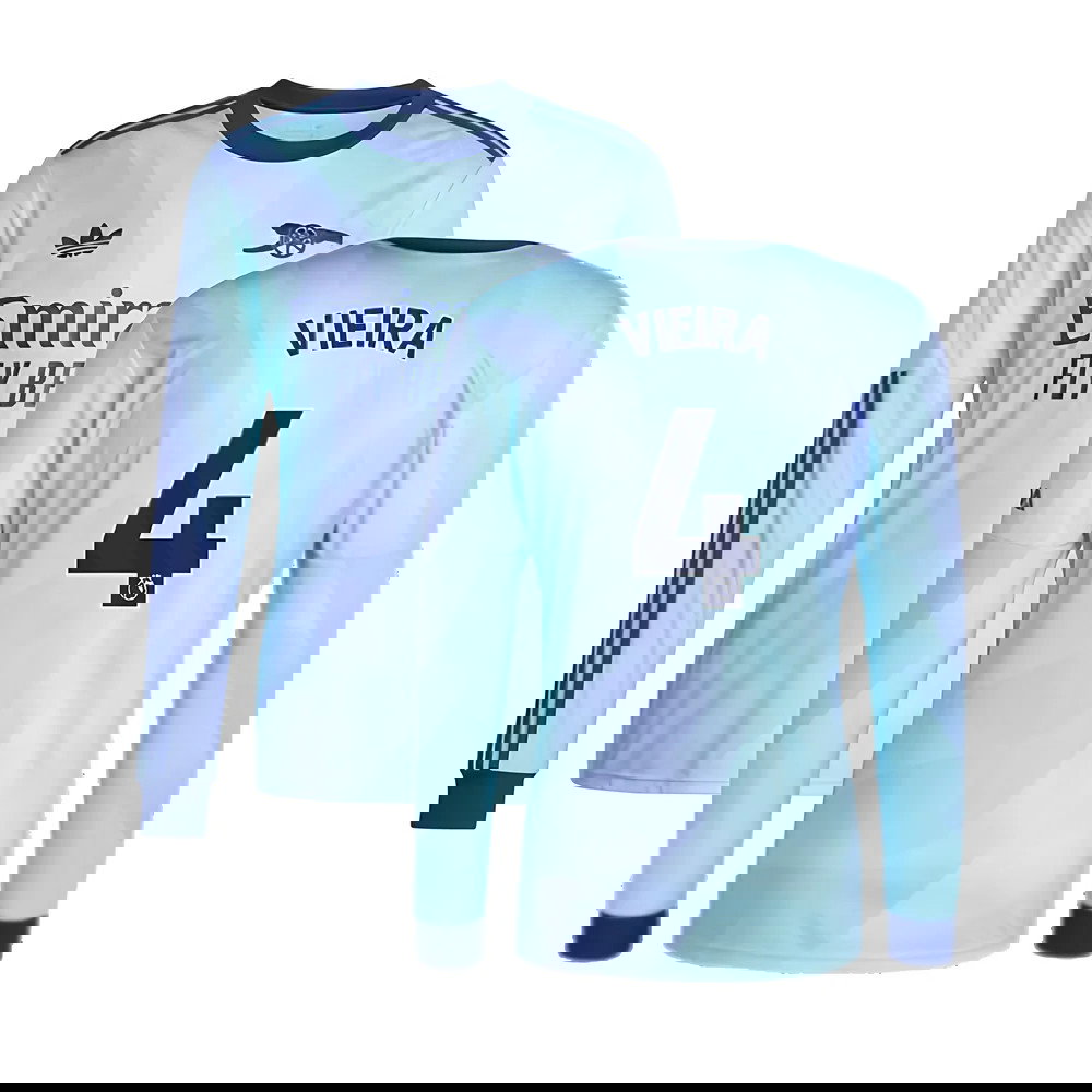 2024-2025 Arsenal Long Sleeve Third Shirt (Vieira 4)