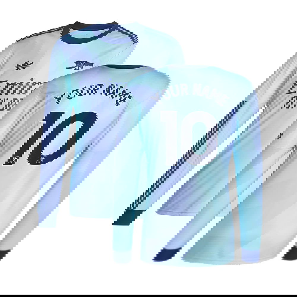 2024-2025 Arsenal Long Sleeve Third Shirt (Your Name)