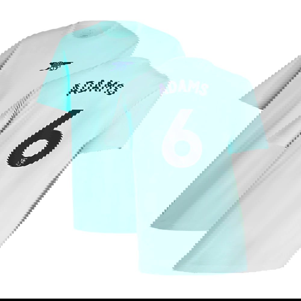 2024-2025 Arsenal Seasonal Tee (Clear Aqua) (Adams 6)