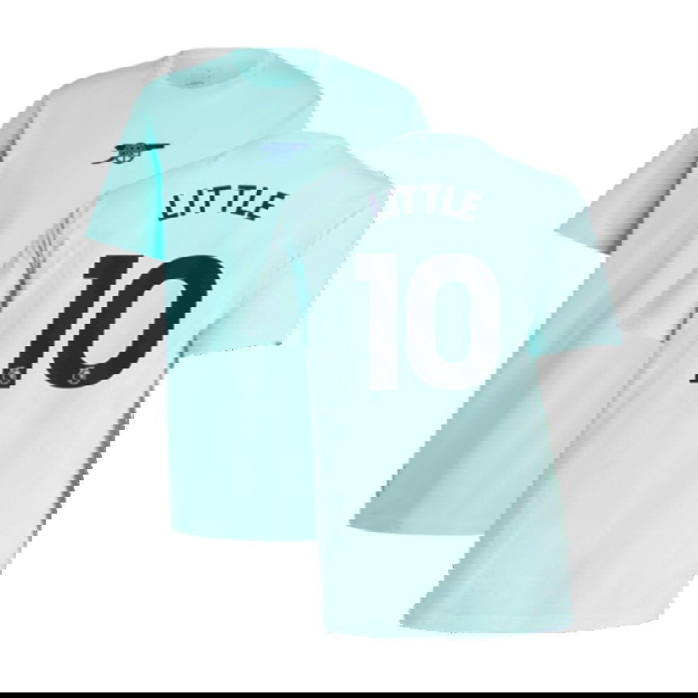 2024-2025 Arsenal Seasonal Tee (Clear Aqua) (Little 10)