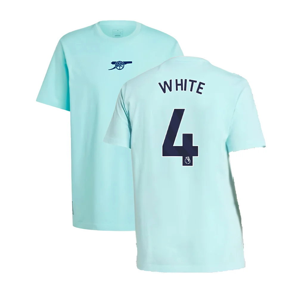 2024-2025 Arsenal Seasonal Tee (Clear Aqua) (White 4)