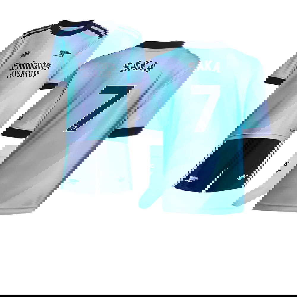 2024-2025 Arsenal Third Mini Kit (Saka 7)