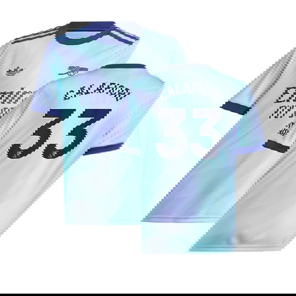 2024-2025 Arsenal Third Shirt (Kids) (Calafiori 33)