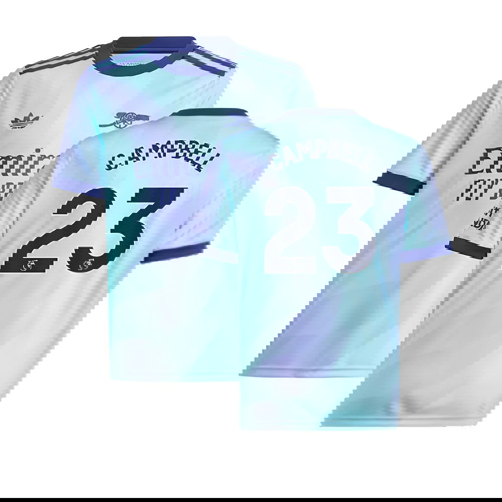 2024-2025 Arsenal Third Shirt (Kids) (Campbell 23)