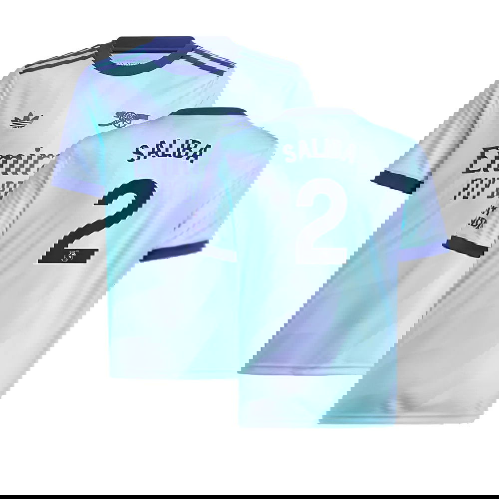 2024-2025 Arsenal Third Shirt (Kids) (Saliba 2)