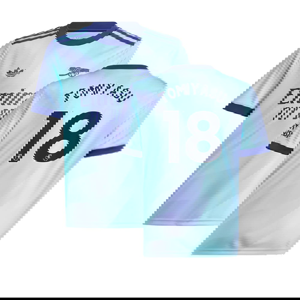 2024-2025 Arsenal Third Shirt (Kids) (Tomiyasu 18)