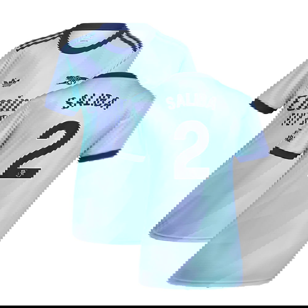 2024-2025 Arsenal Third Shirt (Womens) (Saliba 2)