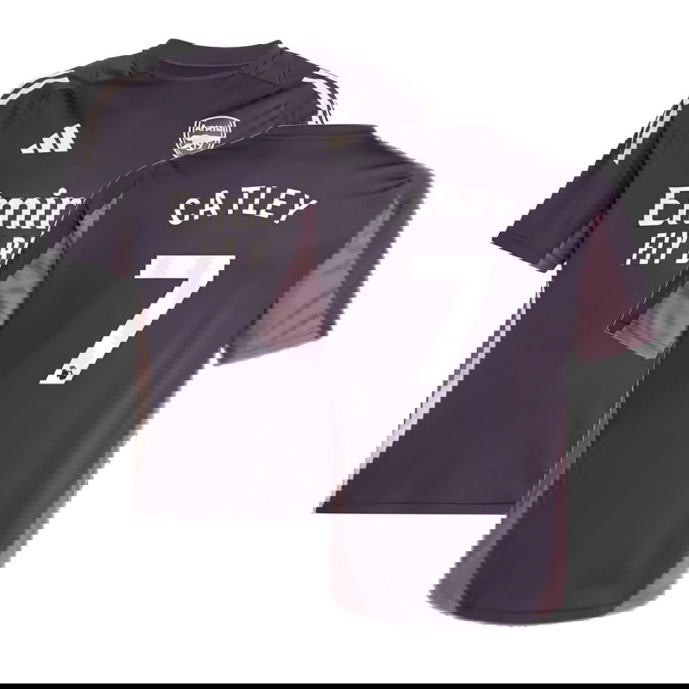2024-2025 Arsenal Training Jersey (Aurora Black) - Kids (Catley 7)