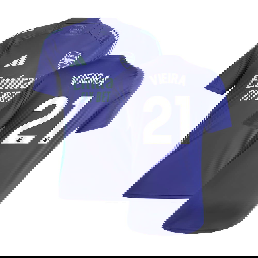 2024-2025 Arsenal Training Jersey (Night Sky) (Vieira 21)