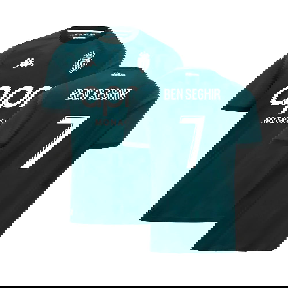 2024-2025 AS Monaco Away Shirt (Ben Seghir 7)