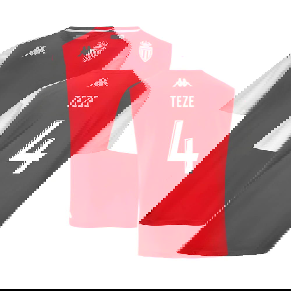 2024-2025 AS Monaco Player Training Shirt (Red) (Teze 4)
