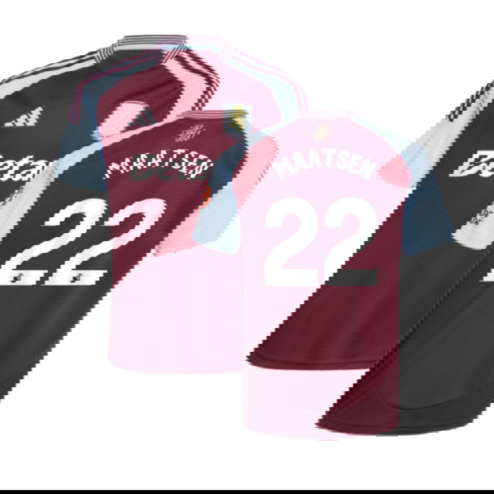 2024-2025 Aston Villa Home Shirt (Maatsen 22)