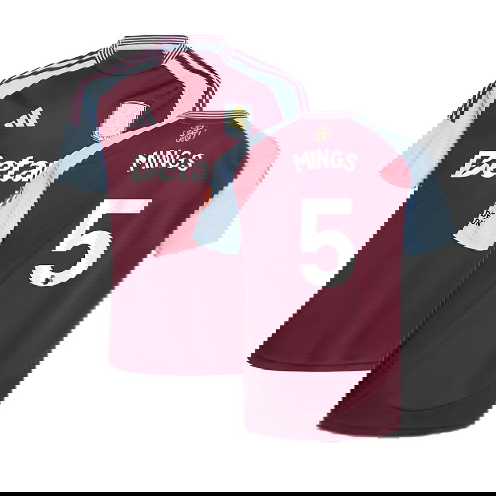 2024-2025 Aston Villa Home Shirt (Mings 5)
