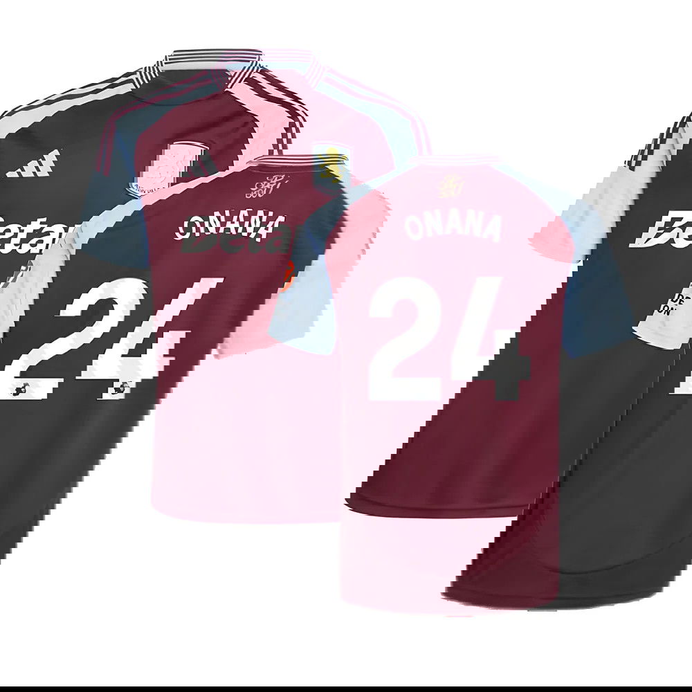 2024-2025 Aston Villa Home Shirt (Onana 24)