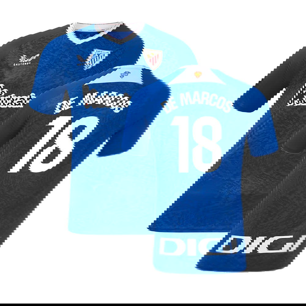 2024-2025 Athletic Bilbao Away Shirt (De Marcos 18)