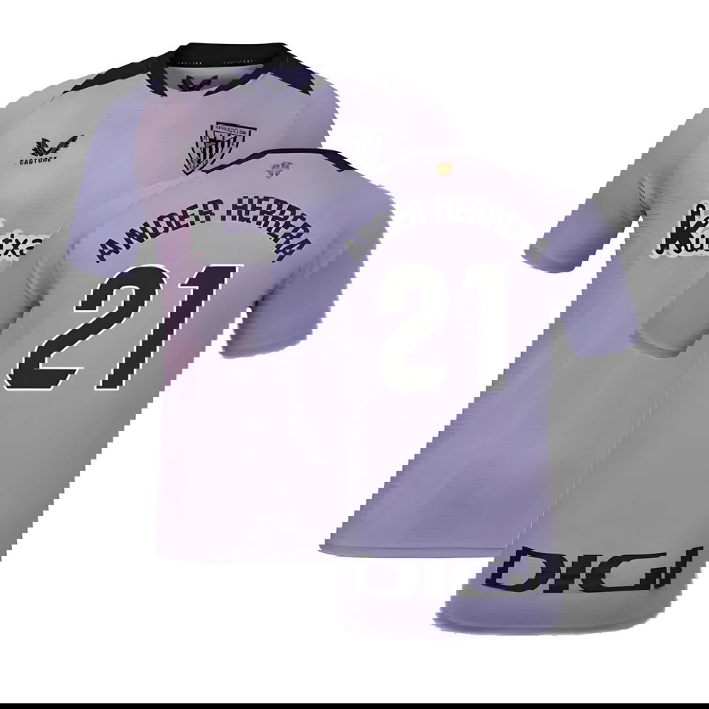 2024-2025 Athletic Bilbao Third Shirt (Ander Herrera 21)