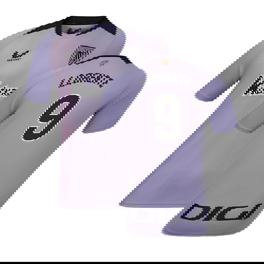 2024-2025 Athletic Bilbao Third Shirt (Llorente 9)