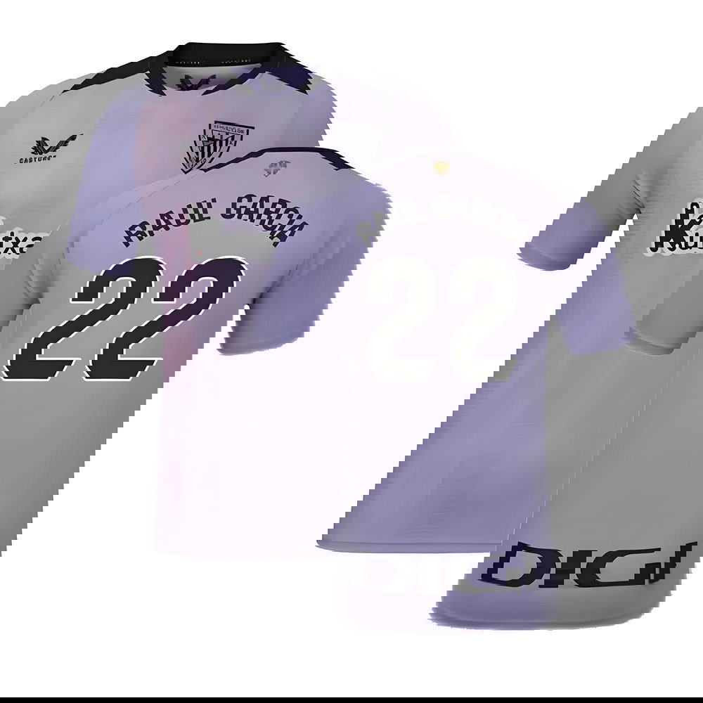 2024-2025 Athletic Bilbao Third Shirt (Raul Garcia 22)