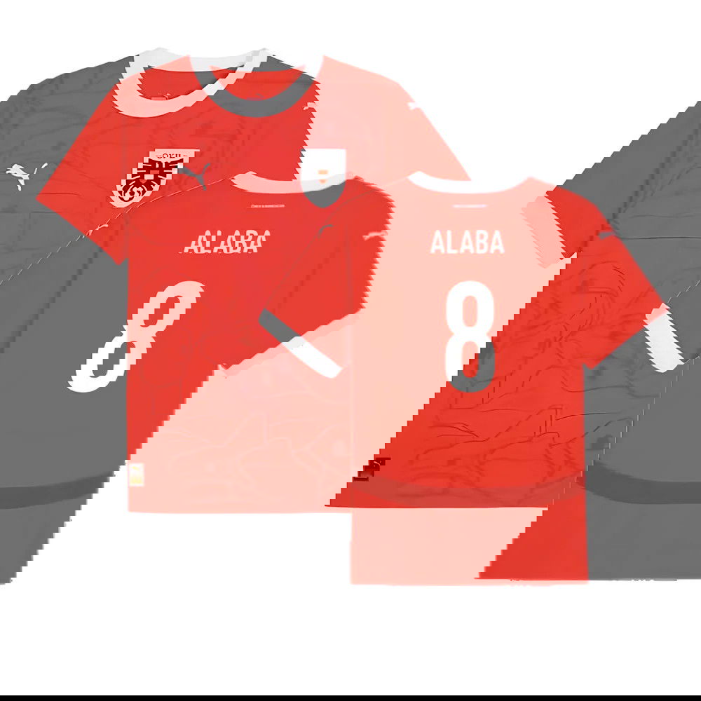 2024-2025 Austria Home Shirt (Alaba 8)