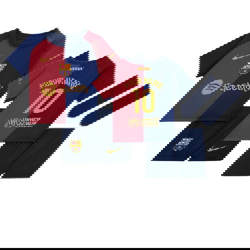 2024-2025 Barcelona Home Baby Kit (Your Name)