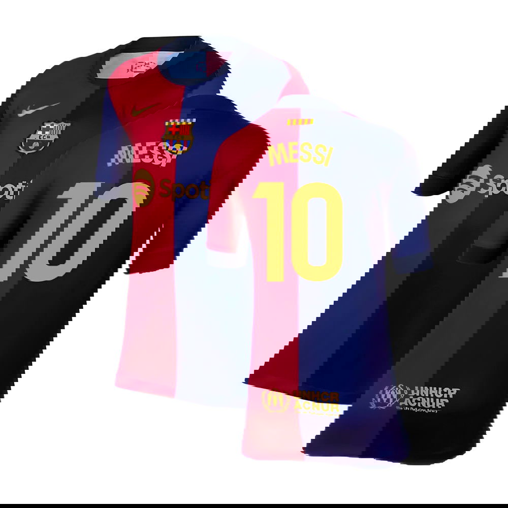 2024-2025 Barcelona Home Shirt (Kids) (Messi 10)