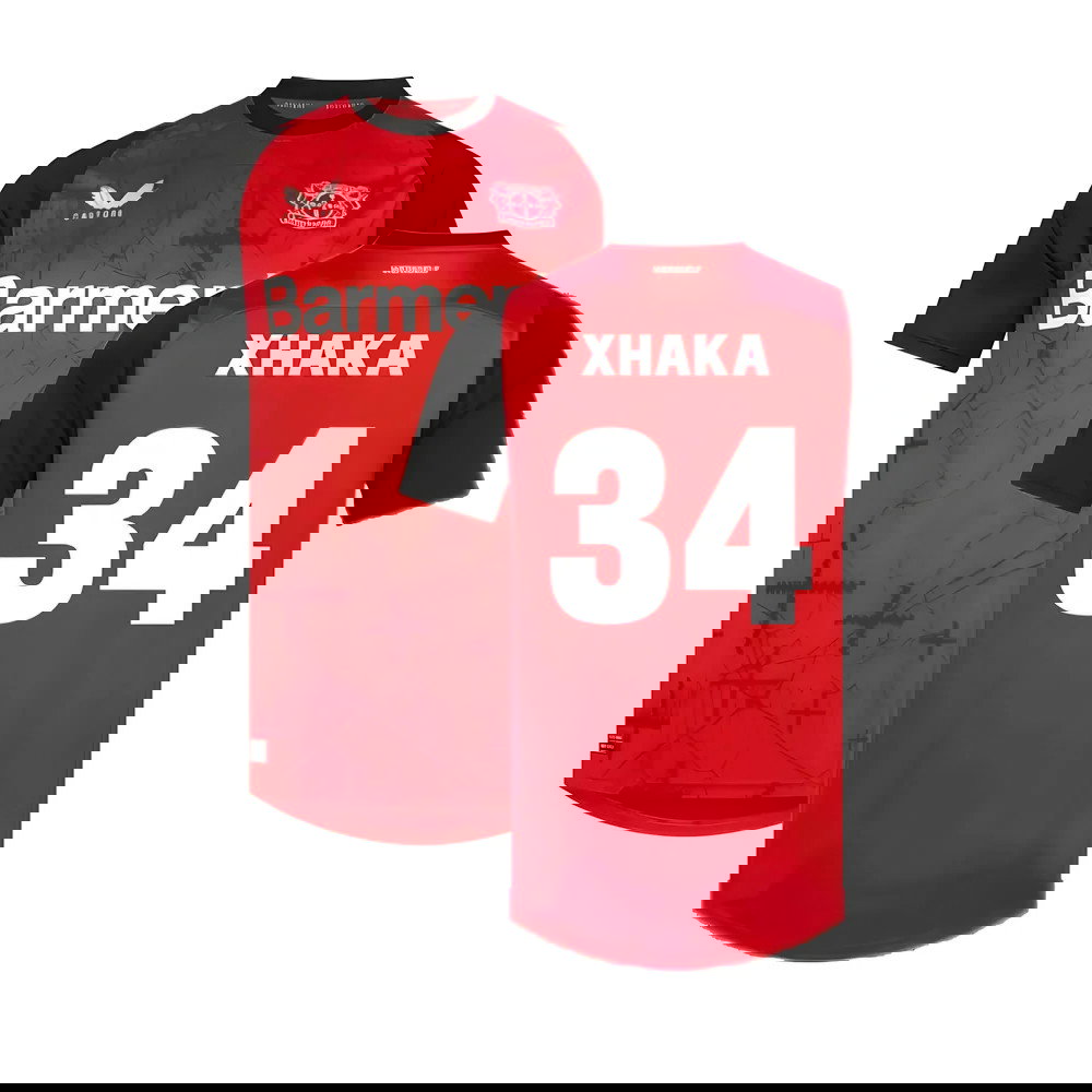 2024-2025 Bayer Leverkusen Home Shirt (Xhaka 34)