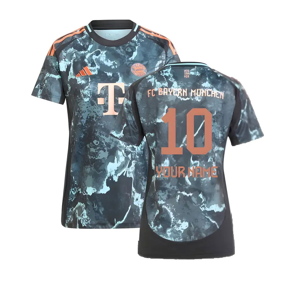 2024-2025 Bayern Munich Away Shirt (Womens) (Your Name)