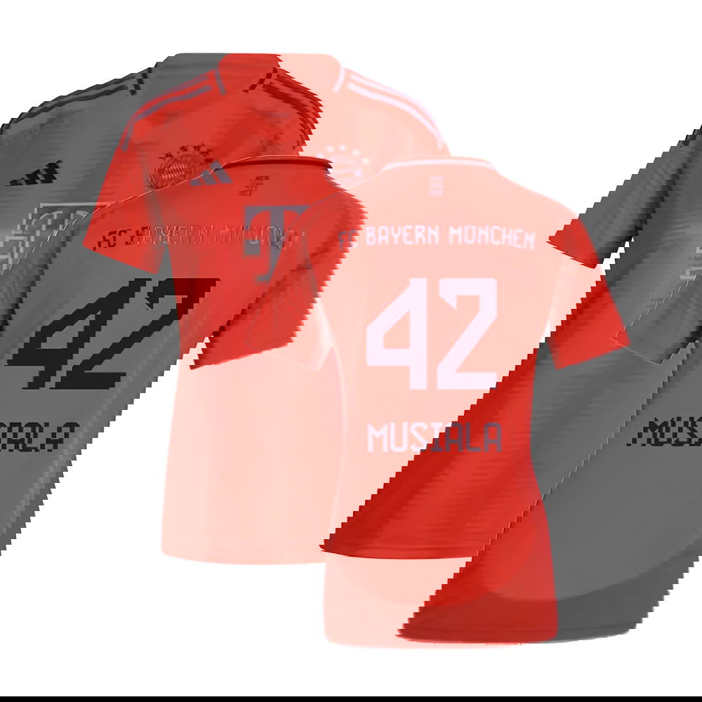 2024-2025 Bayern Munich Home Shirt (Womens) (Musiala 42)