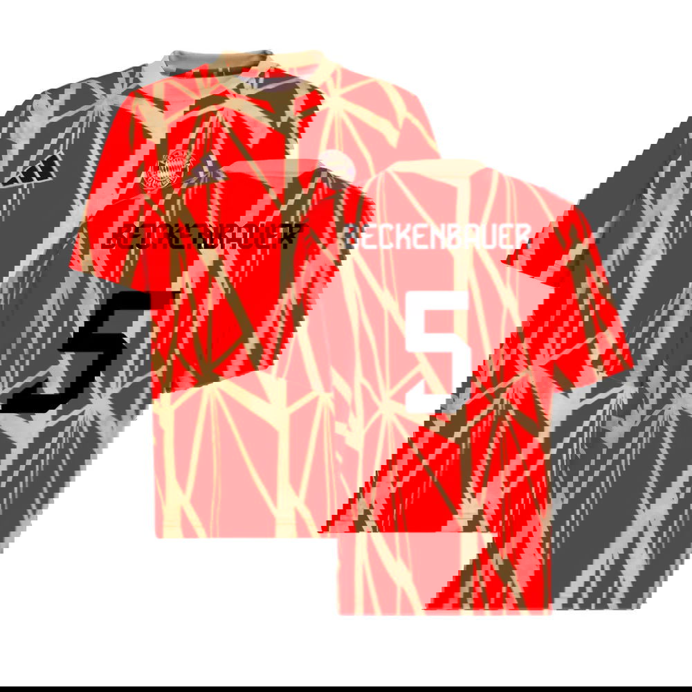 2024-2025 Bayern Munich Pre-Match Shirt (Red) (Beckenbauer 5)
