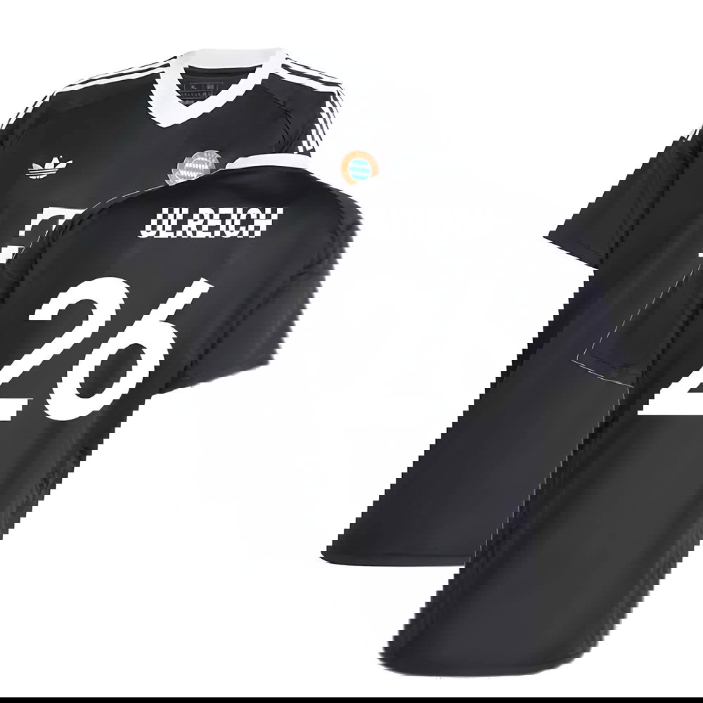 2024-2025 Bayern Munich Third Goalkeeper Shirt (Black) (Ulreich 26)