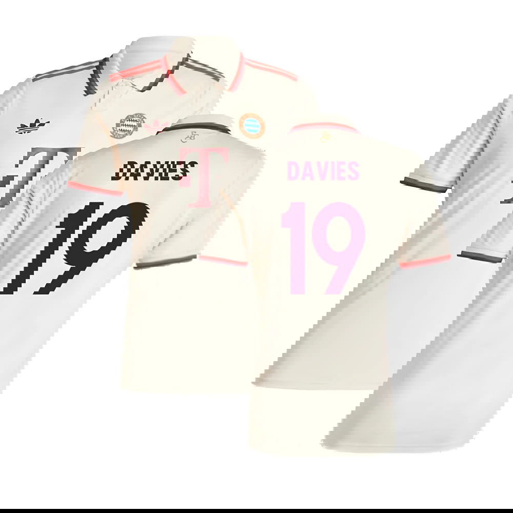 2024-2025 Bayern Munich Third Shirt (Davies 19)